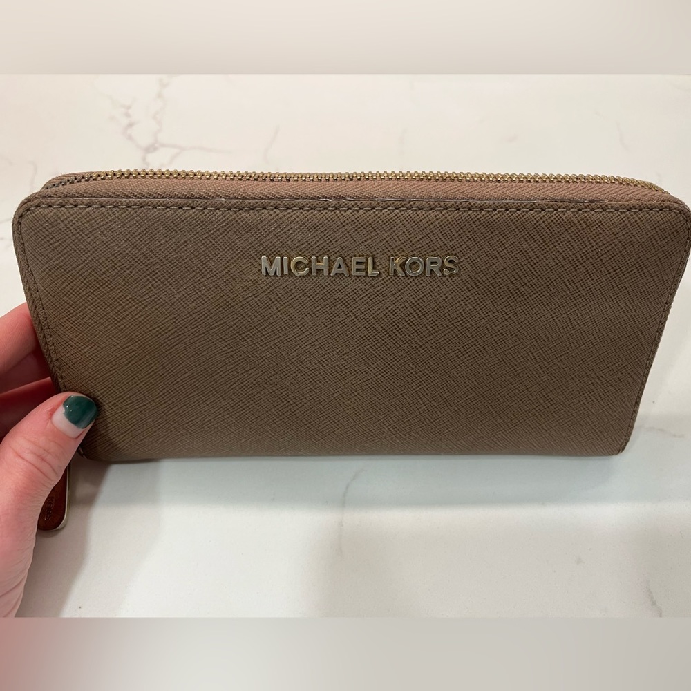 Brown Michael Kors wallet